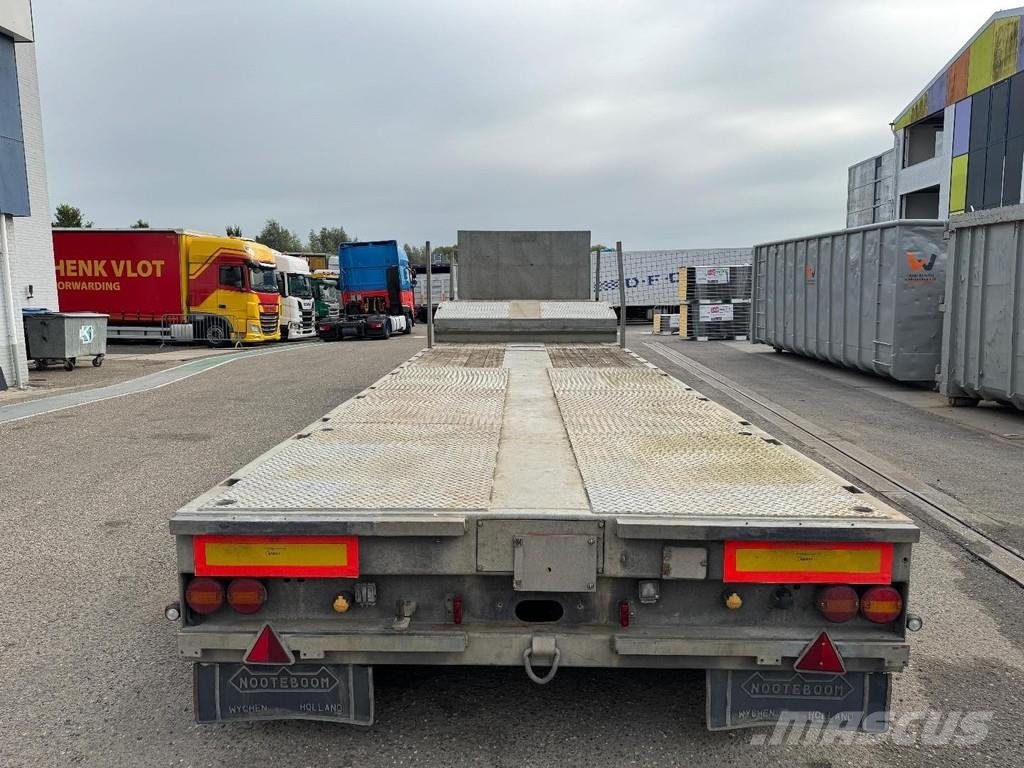 Nooteboom 3 AXLE BPW + 4,6 M EXTENDABLE + LAST AXLE STEERING Podvalníkové návěsy