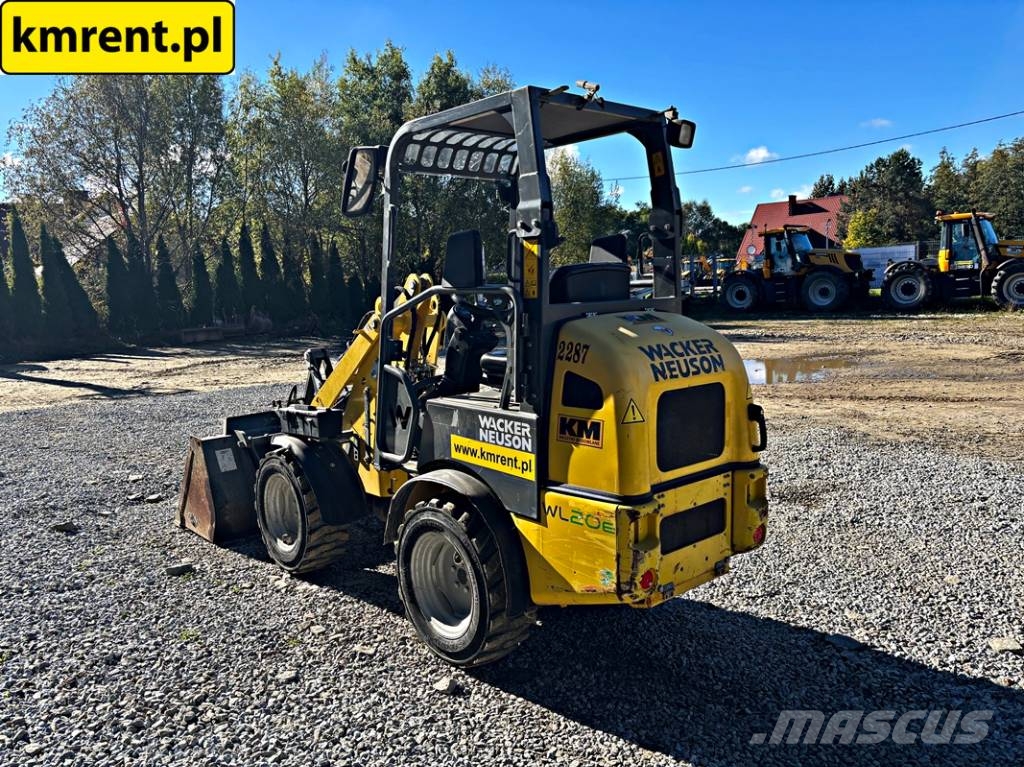 Wacker Neuson ELADER WL20 MINI-ŁADOWARKA ELEKTRYCZNA 2015R Малые погрузчики