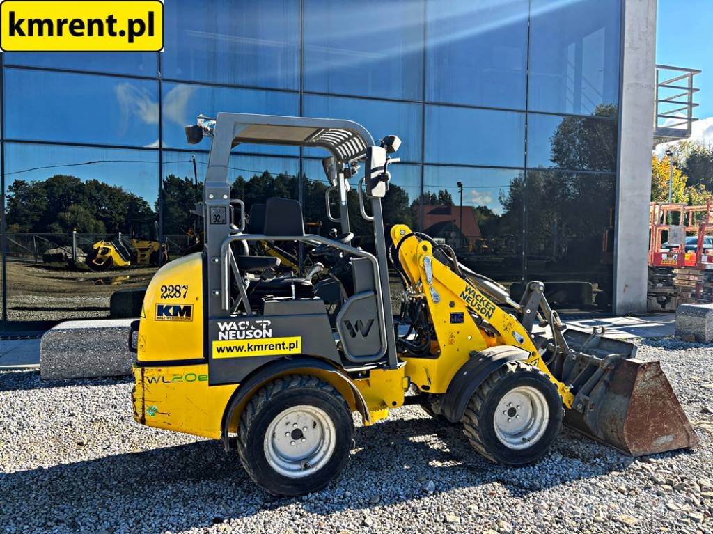 Wacker Neuson ELADER WL20 MINI-ŁADOWARKA ELEKTRYCZNA 2015R Малые погрузчики