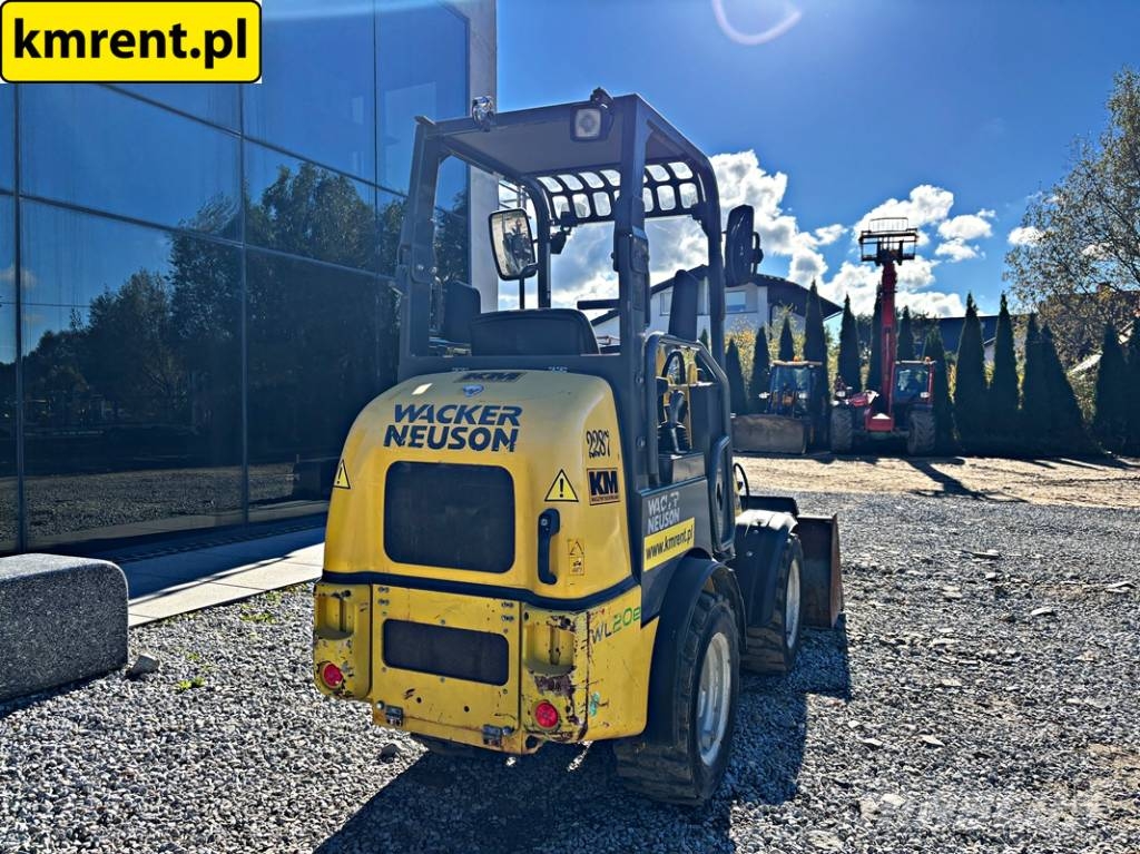 Wacker Neuson ELADER WL20 MINI-ŁADOWARKA ELEKTRYCZNA 2015R Малые погрузчики