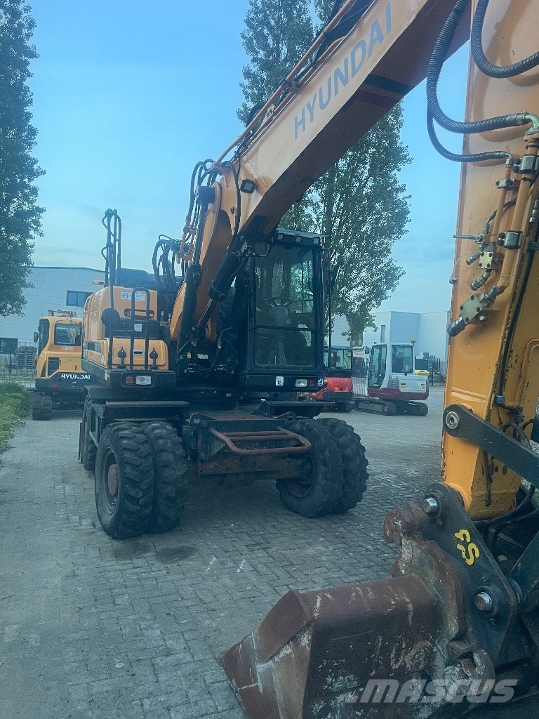 Hyundai Hw160 Excavadoras de ruedas