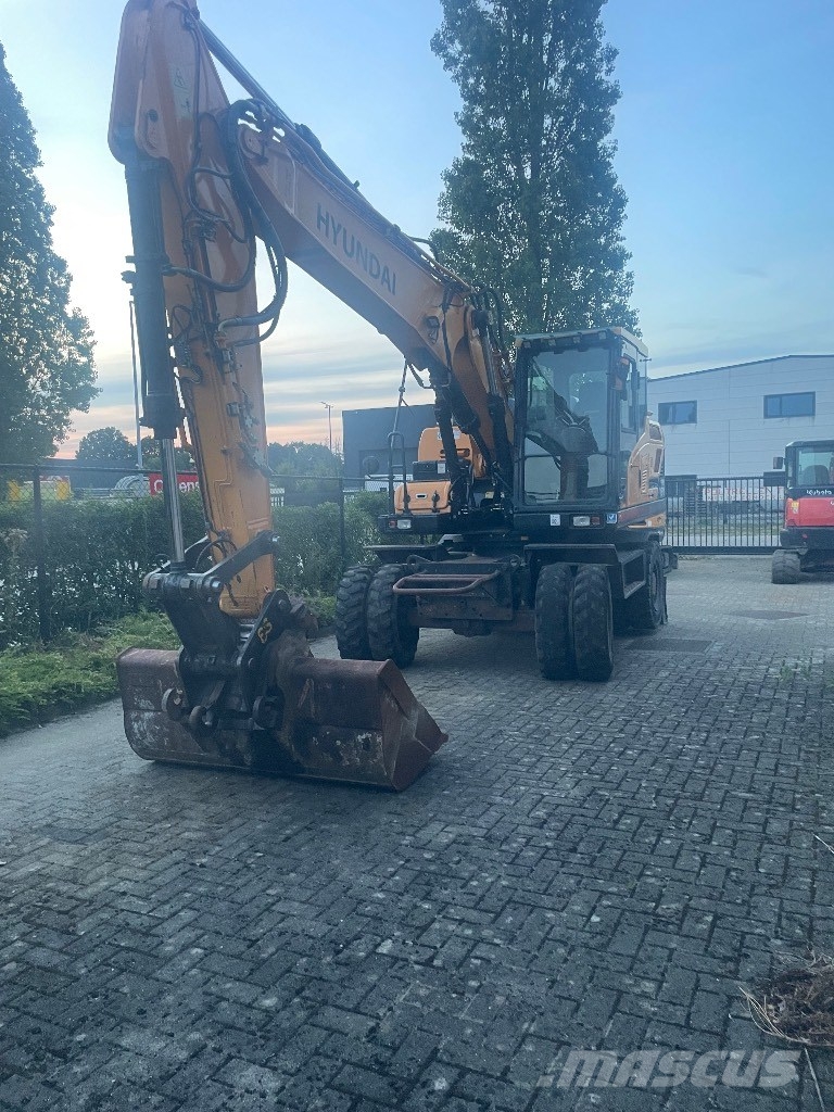 Hyundai Hw160 Excavadoras de ruedas