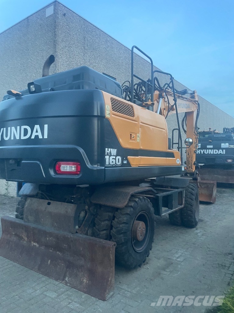 Hyundai Hw160 Excavadoras de ruedas