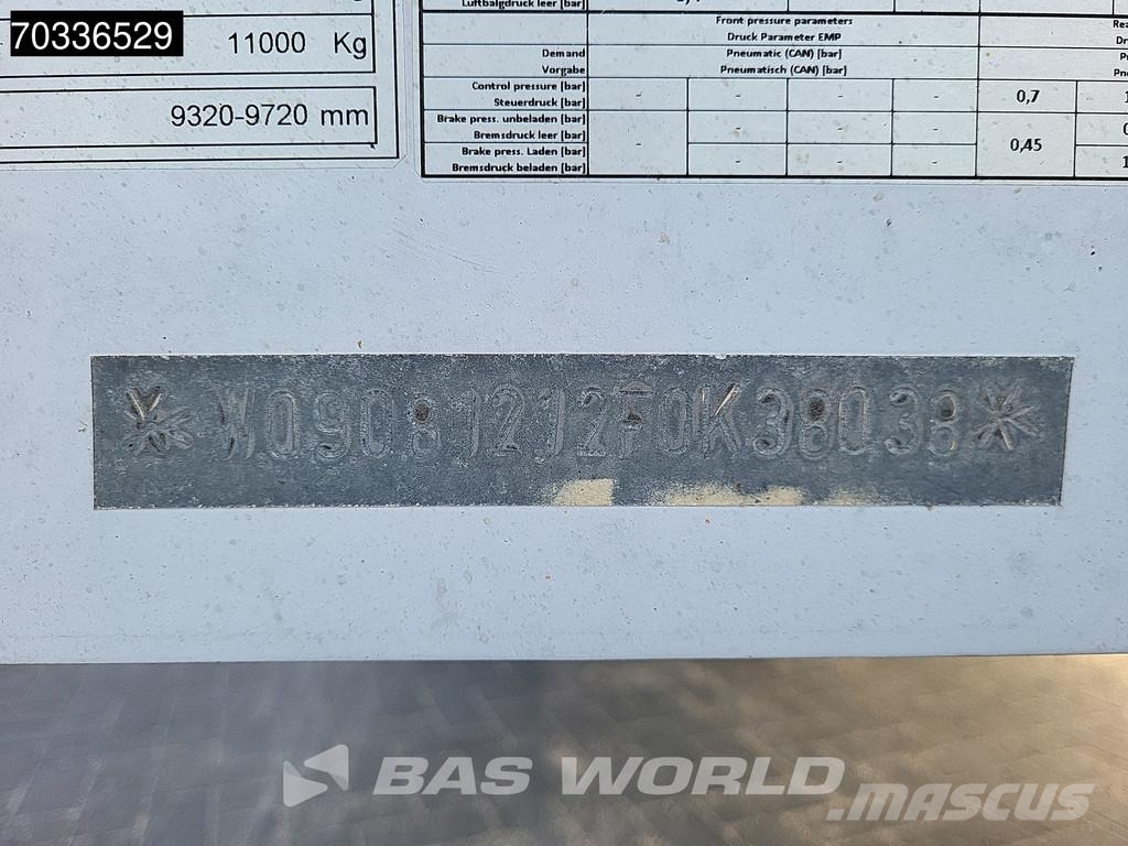 Krukenmeier Fahrzeugbau TLPS 12 BPW Curtainsideranhänger
