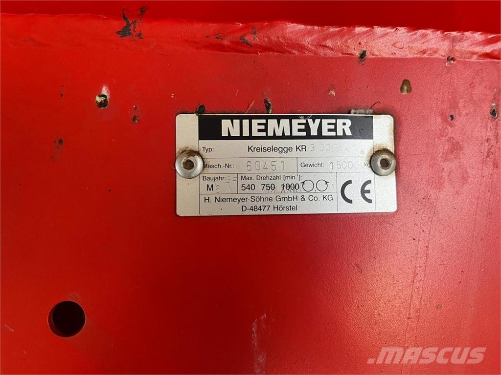 Niemeyer KR 3.022 Grades e rototillers
