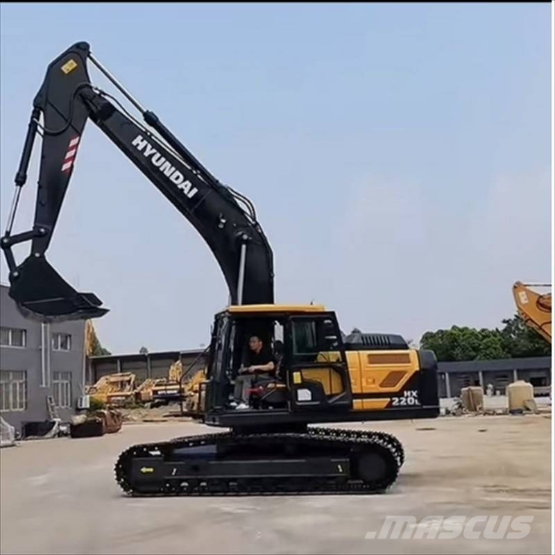 Hyundai HX 220 HD Bageri guseničari