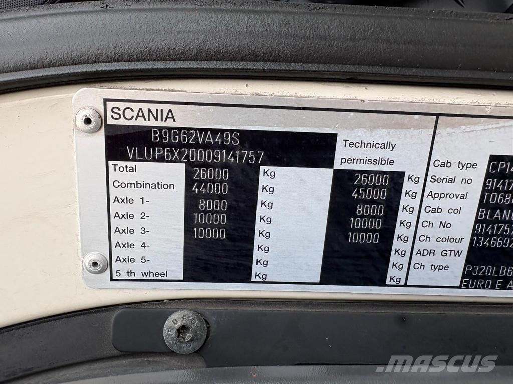 Scania P 320 + BDF SYSTEM + 6X2 + 26 t + LIFT AXLE + MANU Тентовані вантажівки