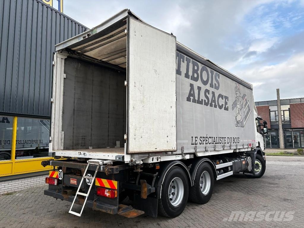 Scania P 320 + BDF SYSTEM + 6X2 + 26 t + LIFT AXLE + MANU Тентовані вантажівки