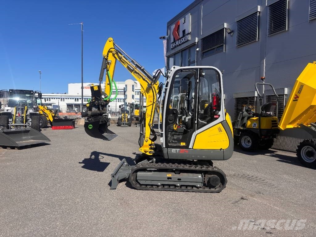 Wacker Neuson ET24 Tiltrotator Lagermaskin Jordbro! Mini rýpadlá < 7t