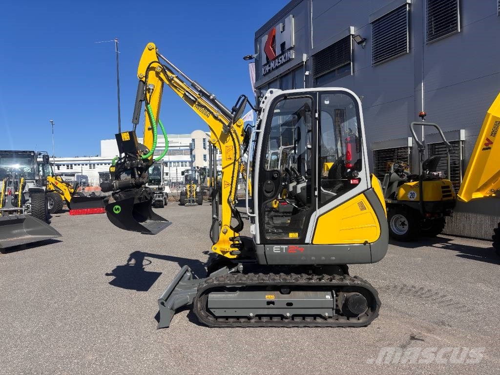 Wacker Neuson ET24 Tiltrotator Lagermaskin Jordbro! Mini rýpadlá < 7t