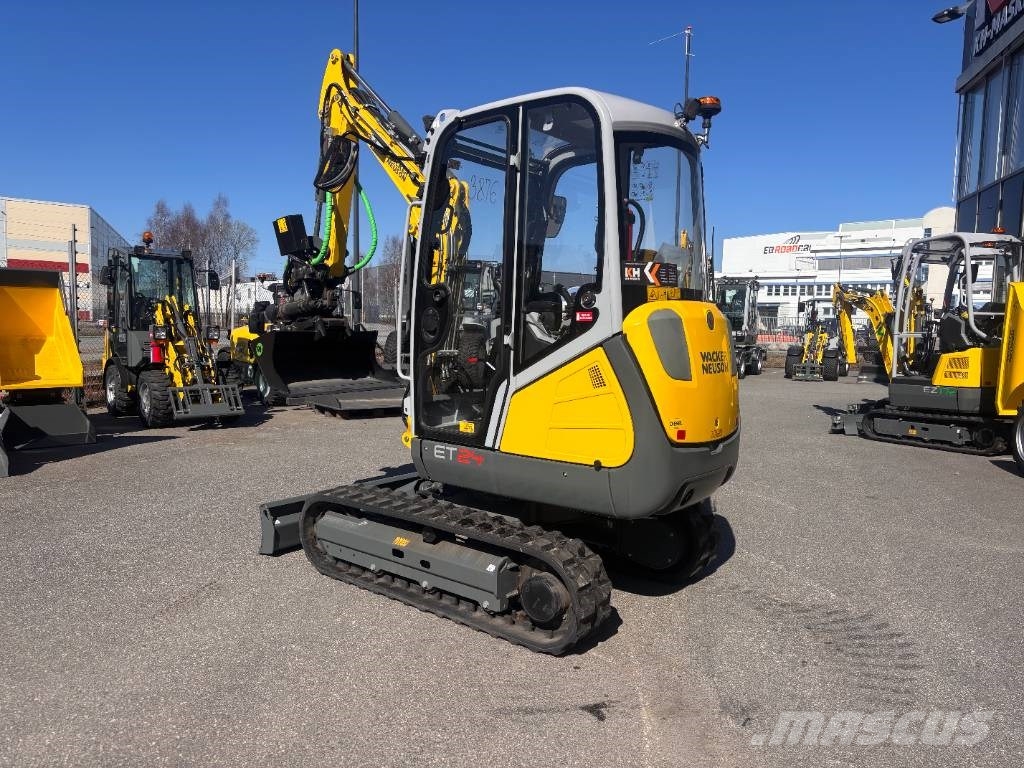 Wacker Neuson ET24 Tiltrotator Lagermaskin Jordbro! Mini rýpadlá < 7t