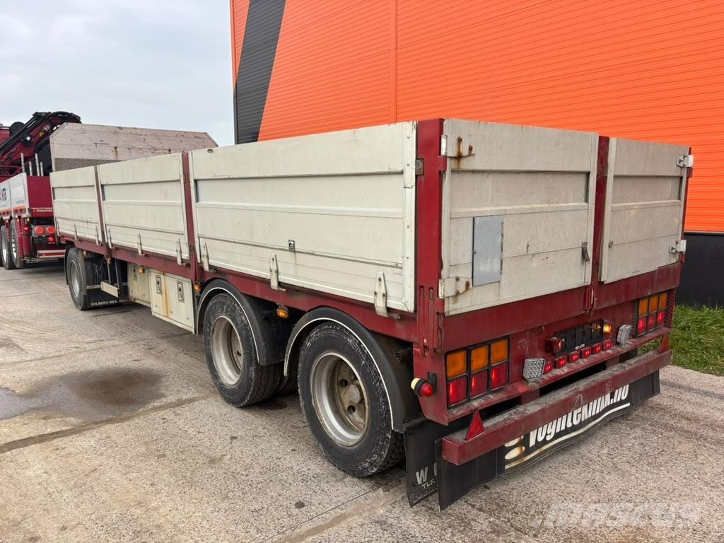 Wilco Euroslep JBS 28 PLATFORM L=7248 mm Valníky