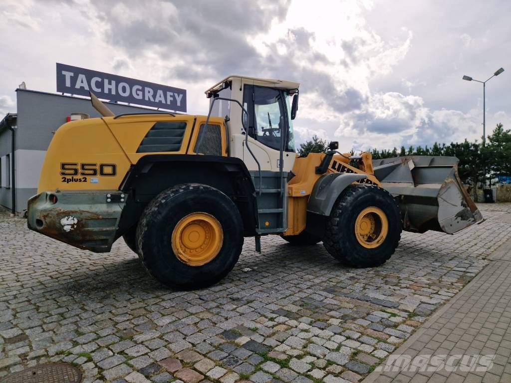 Liebherr L 550 2Plus2 Telescopische wielladers