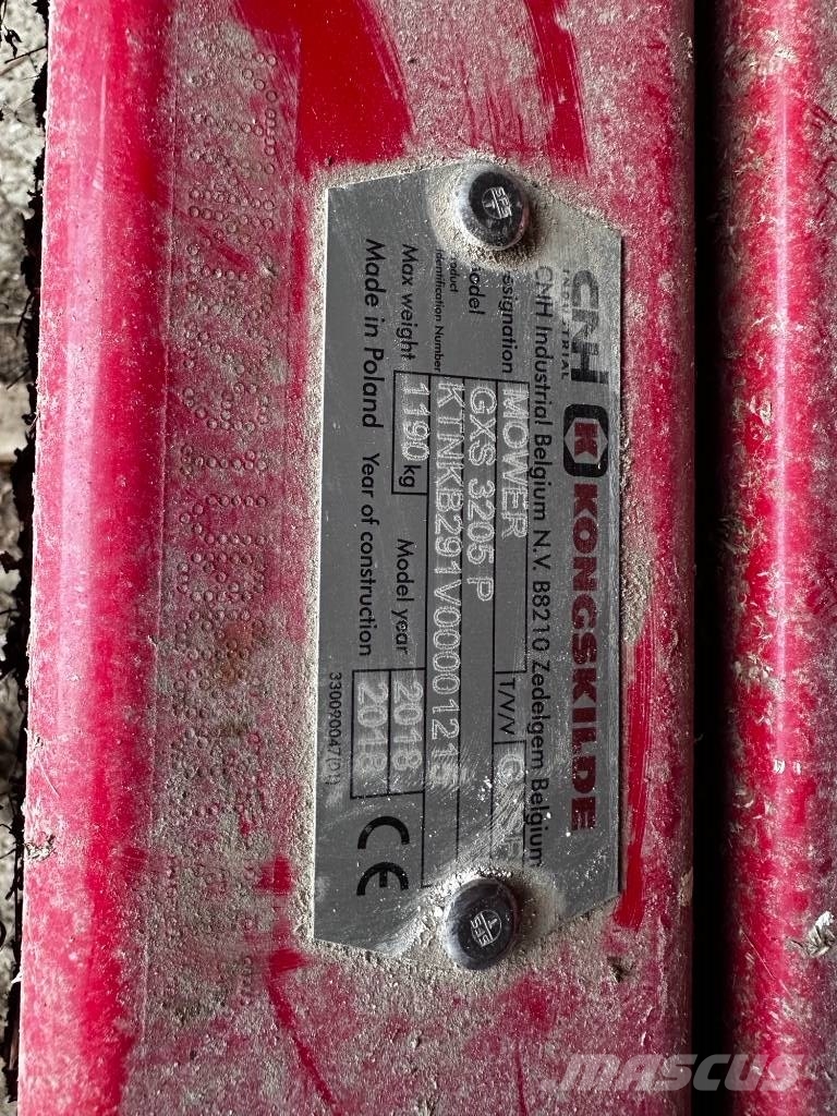 Kongskilde GXS3205P Kaszák