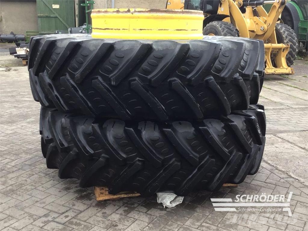 Alliance 520/85 R46 ZWLLINGE + VERSCHLÜSSE Dubultie riteņi