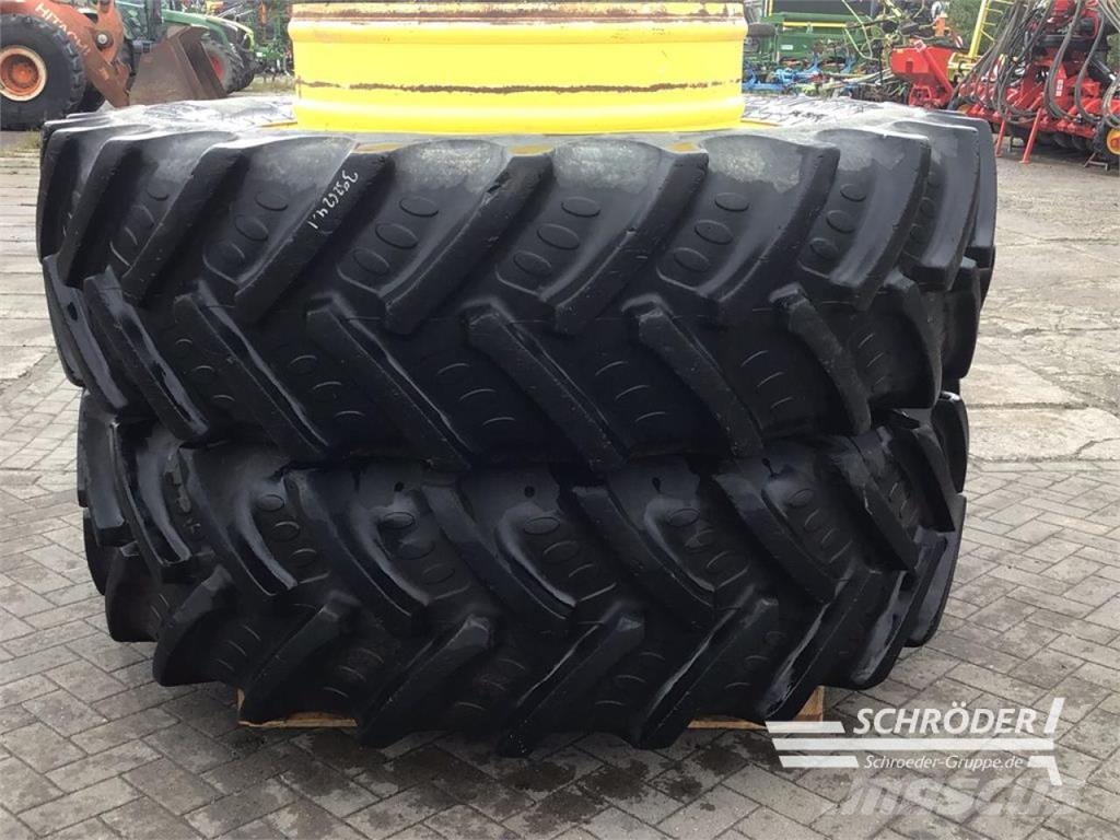 Alliance 520/85 R46 ZWLLINGE + VERSCHLÜSSE Dubultie riteņi