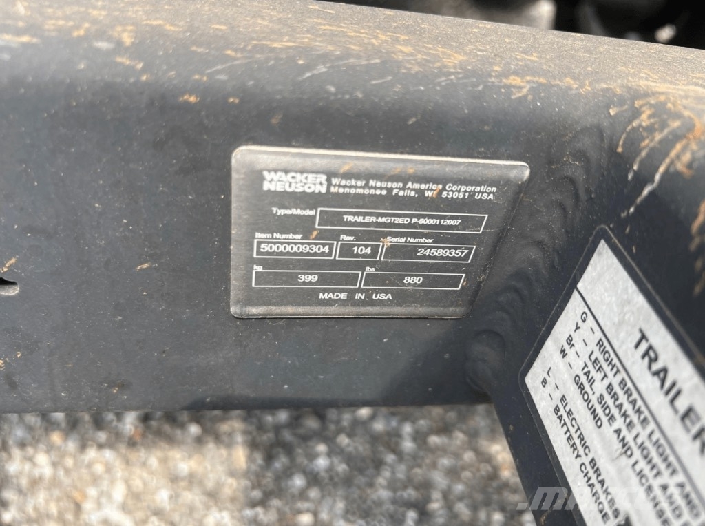Wacker Neuson G70 Diesel generatoren