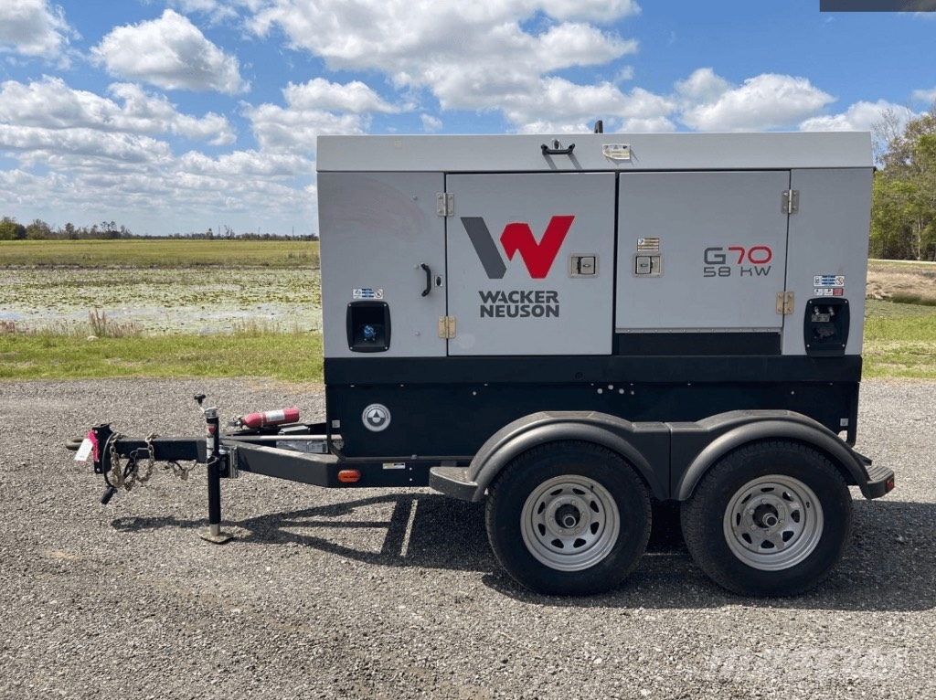 Wacker Neuson G70 Diesel generatoren
