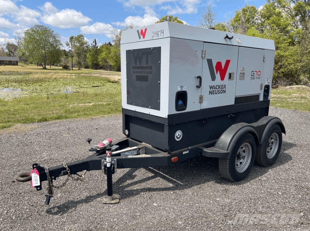 Wacker Neuson G70 Diesel generatoren