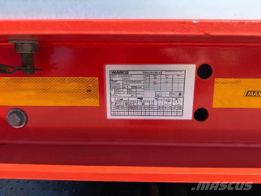 Faymonville MAX 510 Poluprikolice labudice