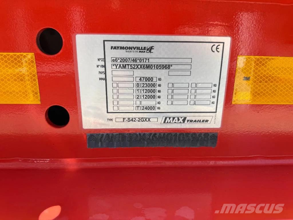 Faymonville MAX 510 Poluprikolice labudice