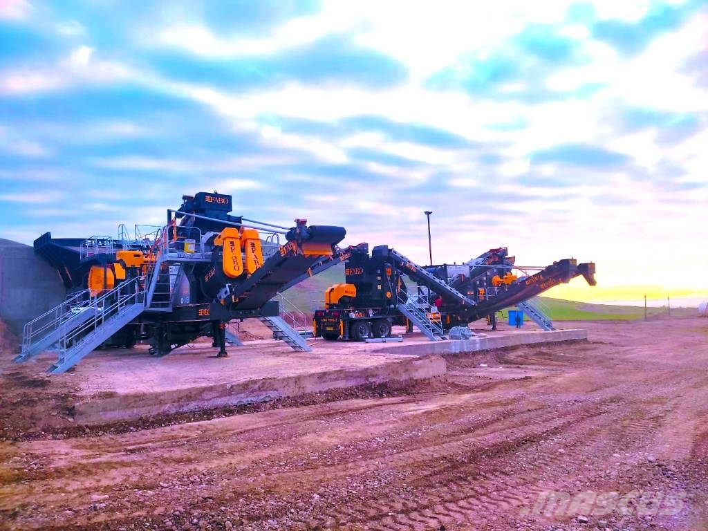 Fabo FULLSTAR-90 INSTALLATION DE CONCASSAGE, CRIBLAGE Mobile crushers
