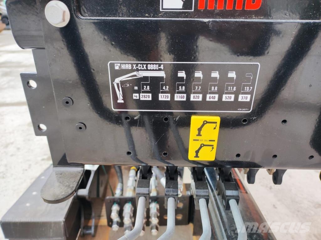 Hiab X-CLX 088 E-4 NEW MANUAL CRANE Loader cranes