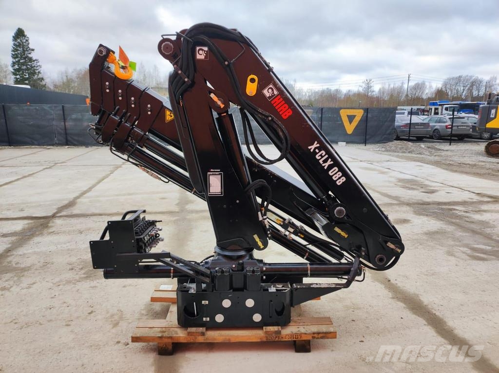 Hiab X-CLX 088 E-4 NEW MANUAL CRANE Loader cranes