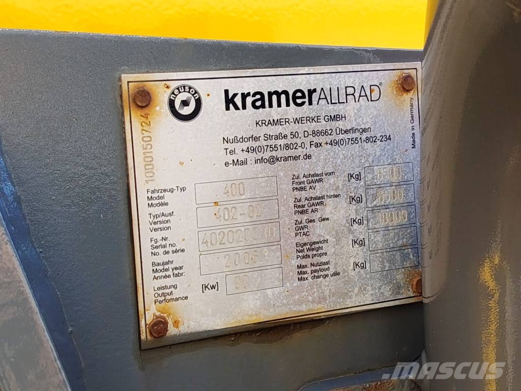 Kramer 4107 Τηλεσκοπικοί ανυψωτές
