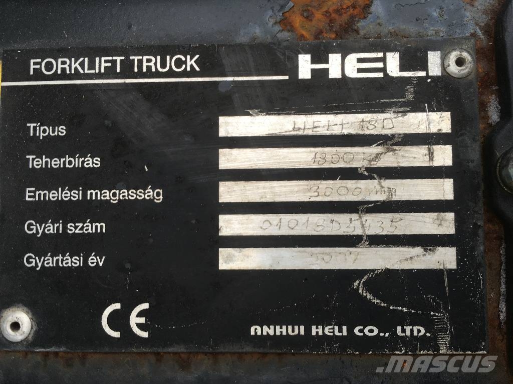 Heli CPCD18D V-3621 IO Diesel Stapler