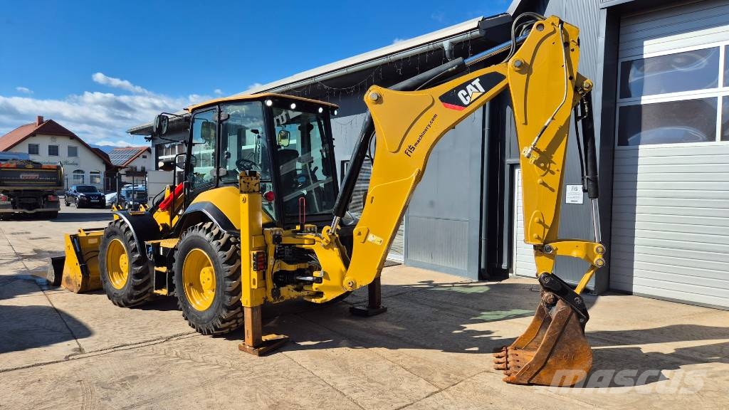 CAT 444F2 - 2017 YEAR - 4X BUCKETS - 6890 HOURS - AC - Rovokopači