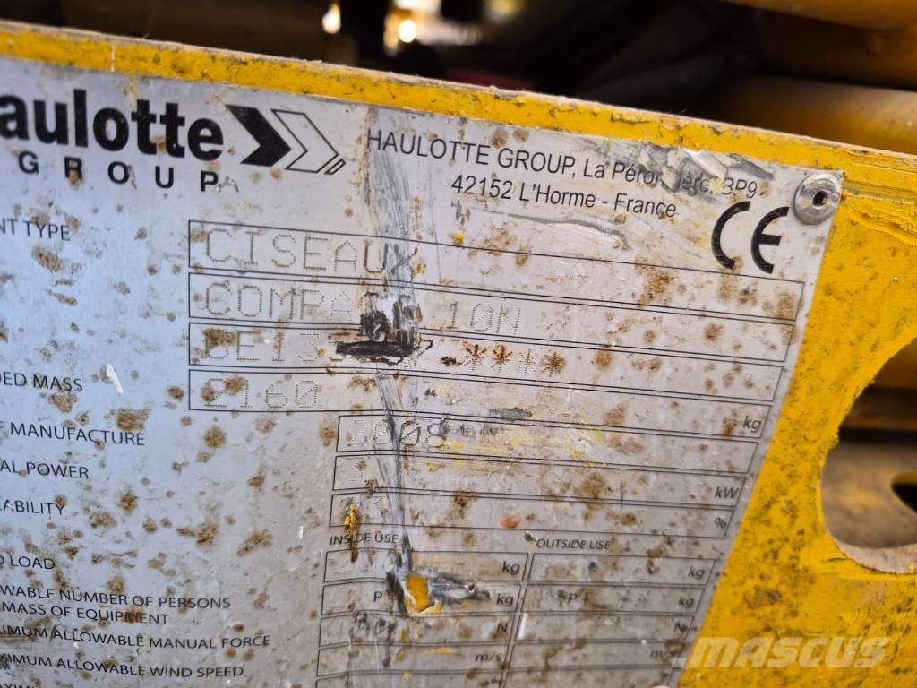 Haulotte Compact 10 N Sakselifter