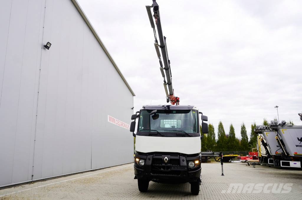 Renault C380 DTI 11 6x4 / Fassi F235A.0.24 E crane Autojeřáby, hydraulické ruky