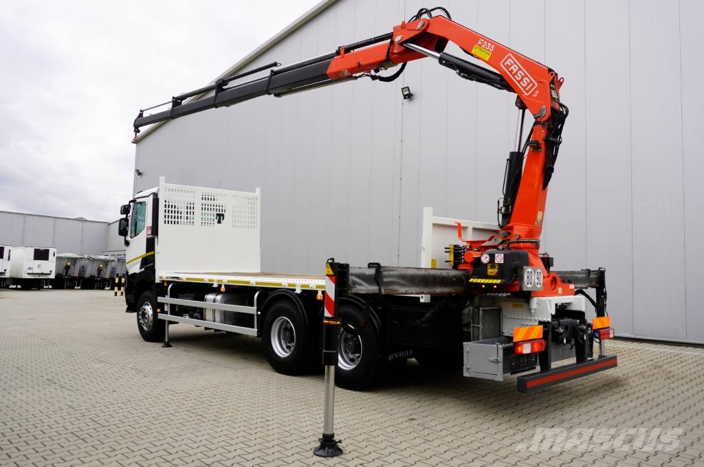 Renault C380 DTI 11 6x4 / Fassi F235A.0.24 E crane Autojeřáby, hydraulické ruky