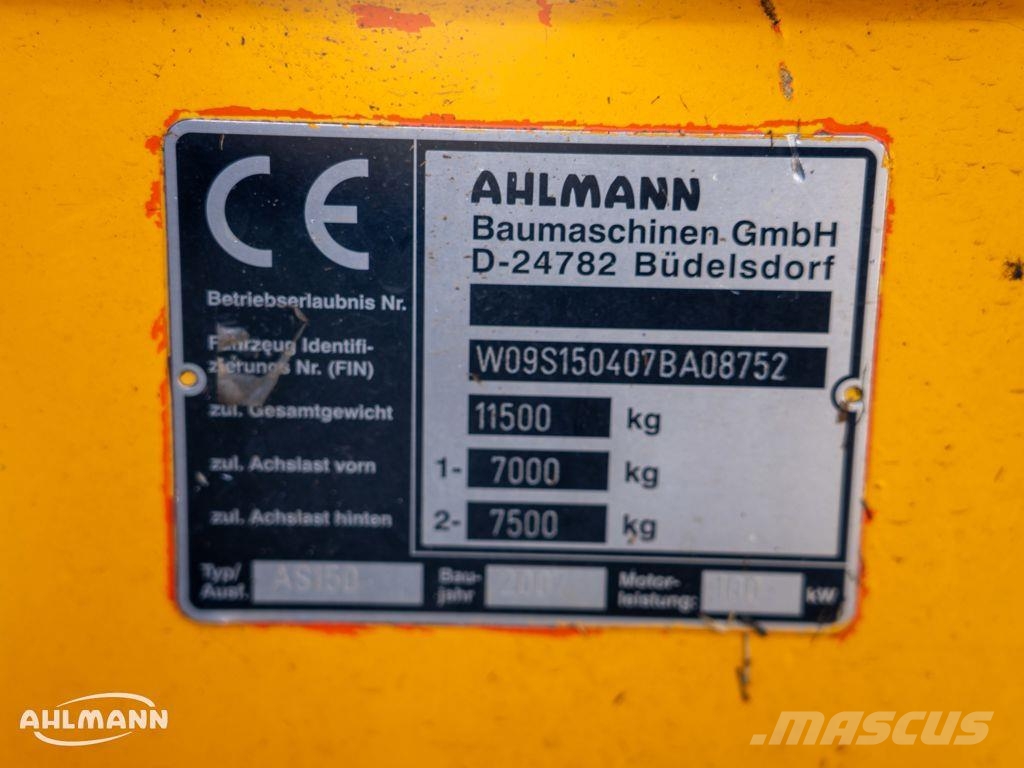Ahlmann AZ 150e Rataslaadurid