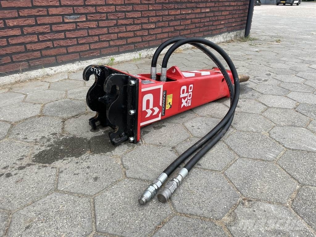 Promove XP200 sloophamer voor minigraver 3.5 / 5 T gebruik Hydrauliske hammere