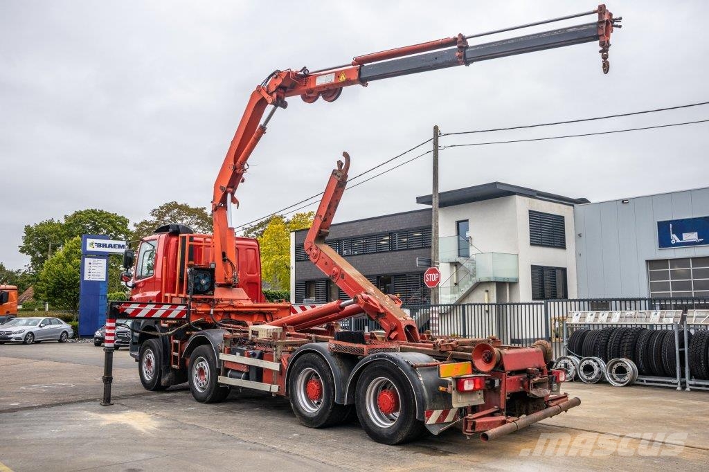 DAF CF 410-8X4+MKG 141A2 - EURO 5 吊鉤式起重車