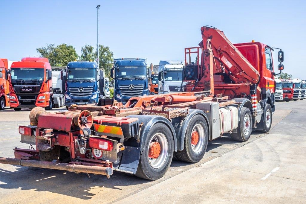 DAF CF 410-8X4+MKG 141A2 - EURO 5 吊鉤式起重車