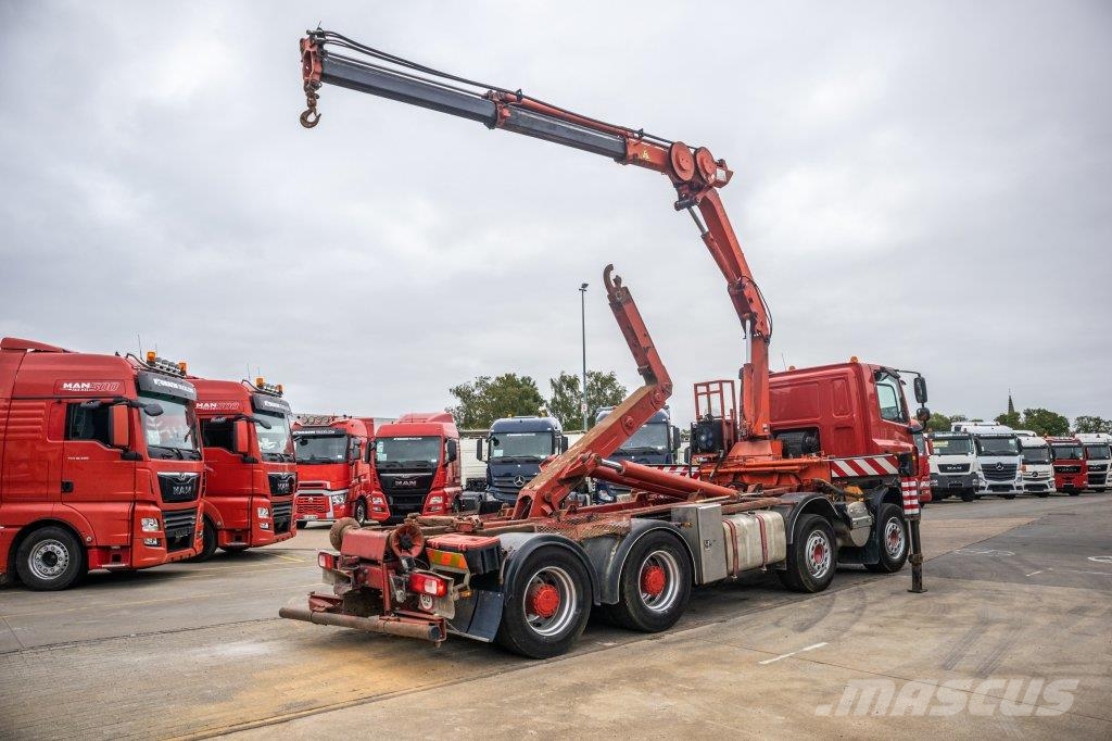 DAF CF 410-8X4+MKG 141A2 - EURO 5 吊鉤式起重車