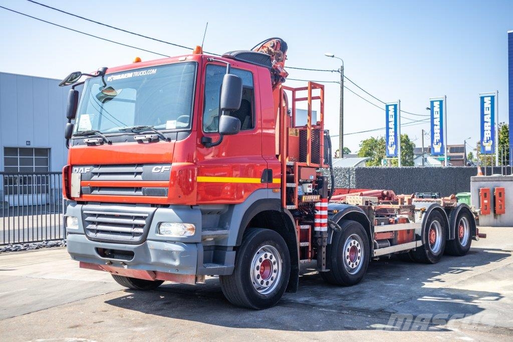DAF CF 410-8X4+MKG 141A2 - EURO 5 吊鉤式起重車