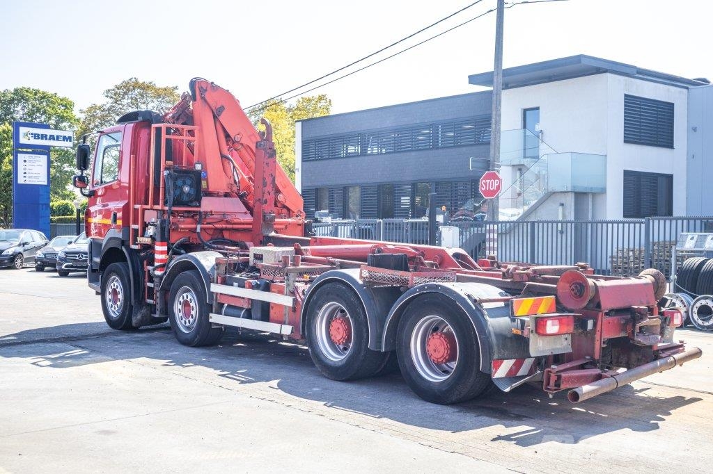 DAF CF 410-8X4+MKG 141A2 - EURO 5 吊鉤式起重車