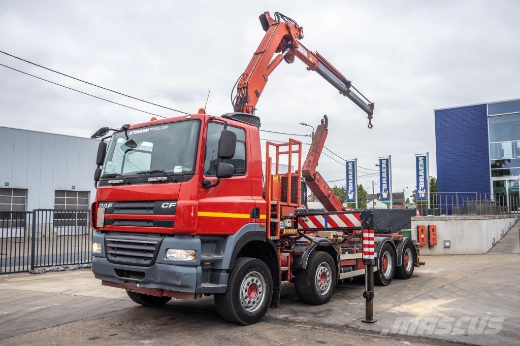 DAF CF 410-8X4+MKG 141A2 - EURO 5 吊鉤式起重車