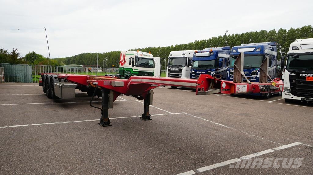 D-tec VCC-01 FLEXITRAILER MULTI CONTAINER CHASSIS Containerauflieger