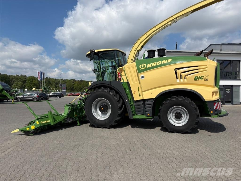 Krone BiG X 780 *275 Trommelstunden* Zāles smalcinātāji