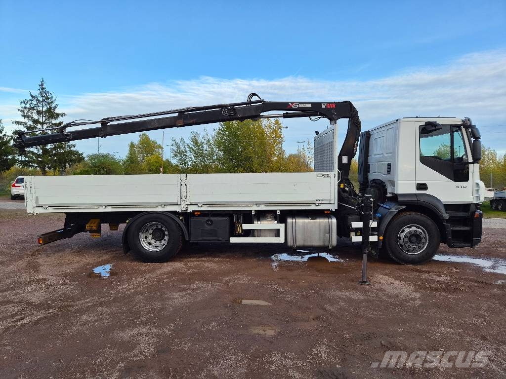 Iveco AD 190 S31/P Stralis 310 / HIAB 099BS-2 HIDUO Tovornjaki s kesonom/platojem