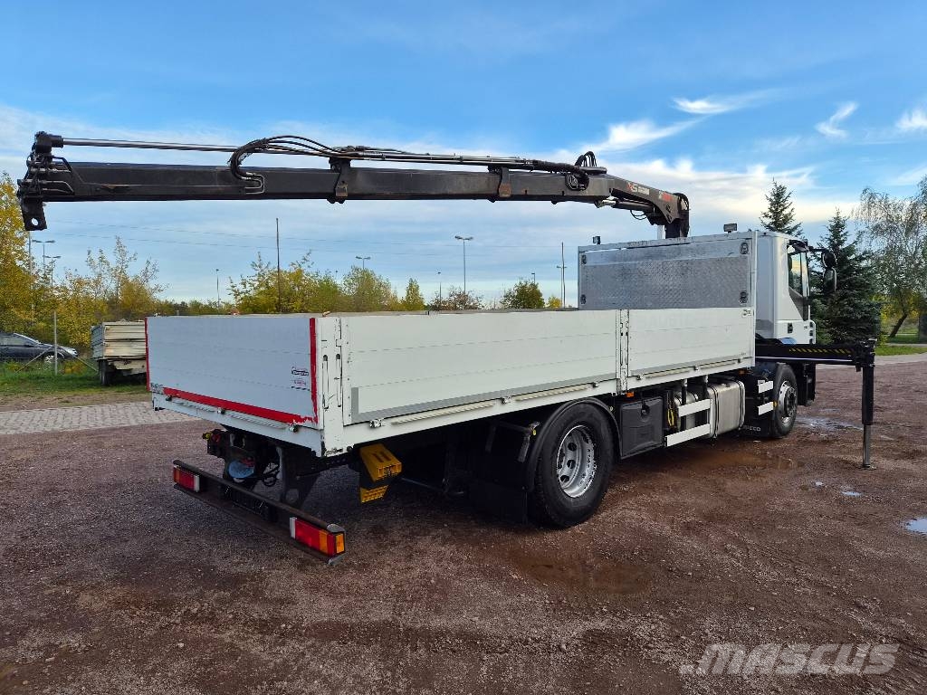 Iveco AD 190 S31/P Stralis 310 / HIAB 099BS-2 HIDUO Tovornjaki s kesonom/platojem