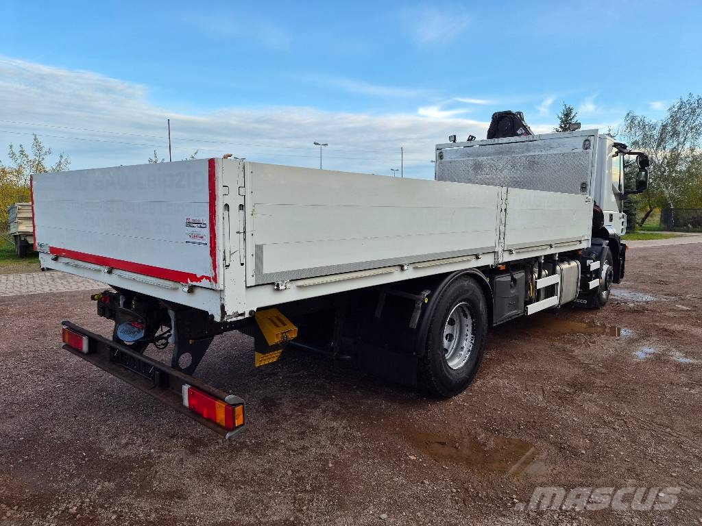 Iveco AD 190 S31/P Stralis 310 / HIAB 099BS-2 HIDUO Tovornjaki s kesonom/platojem
