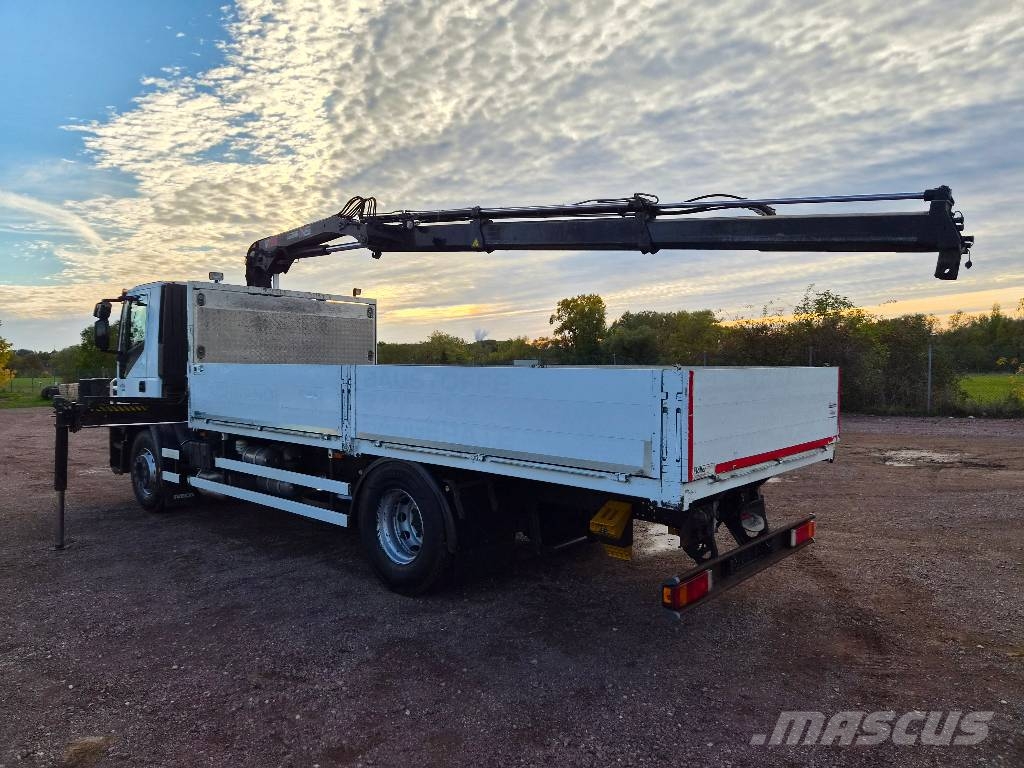 Iveco AD 190 S31/P Stralis 310 / HIAB 099BS-2 HIDUO Tovornjaki s kesonom/platojem