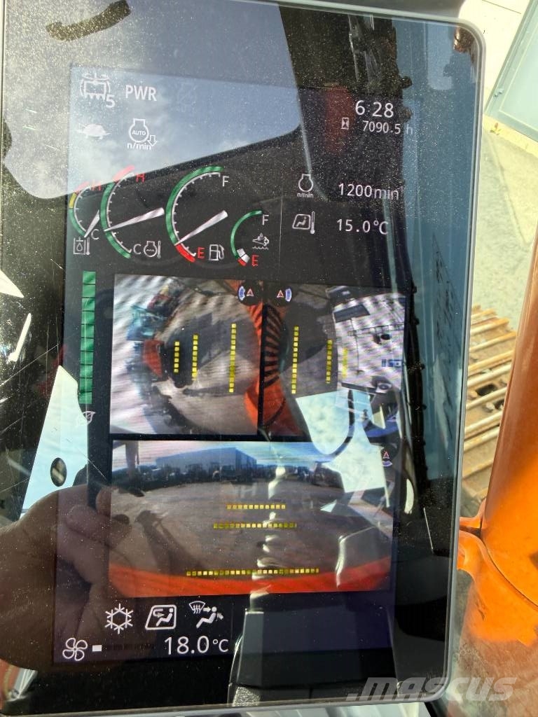Hitachi ZX 160 LC-7 PYÖRITTÄJÄLLÄ 履带挖掘机