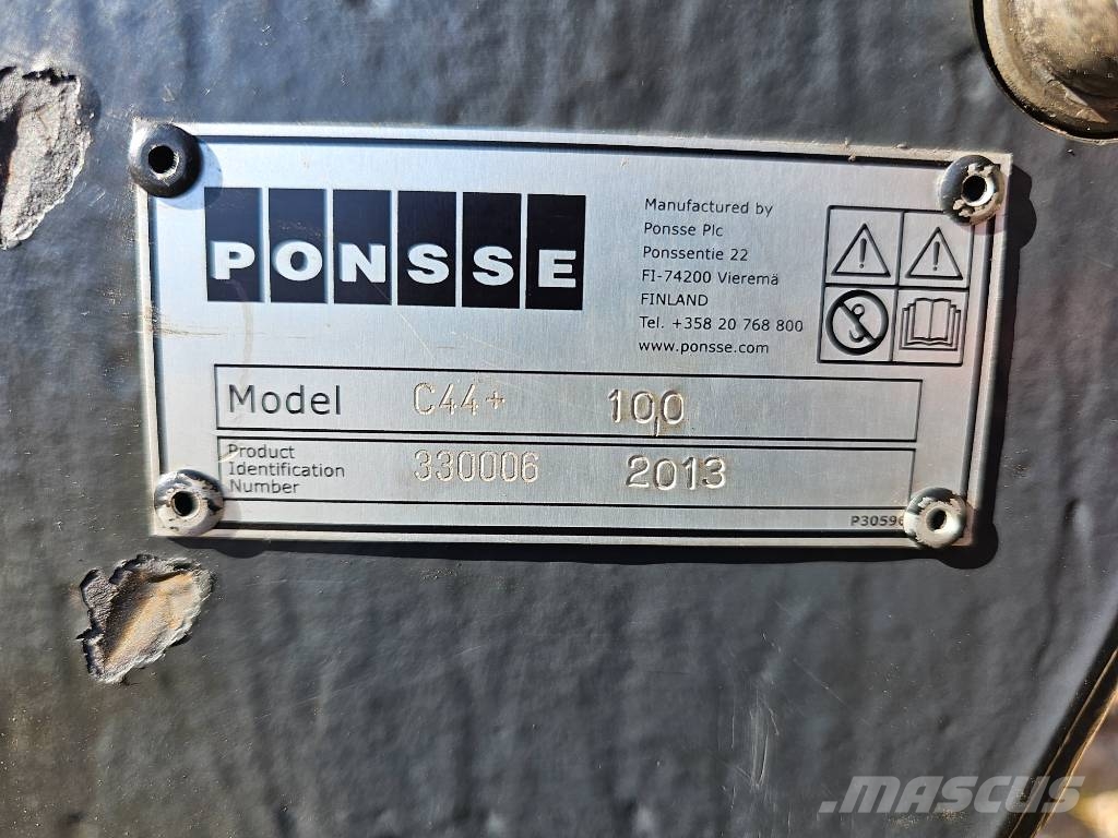 Ponsse Ergo Chassis and suspension